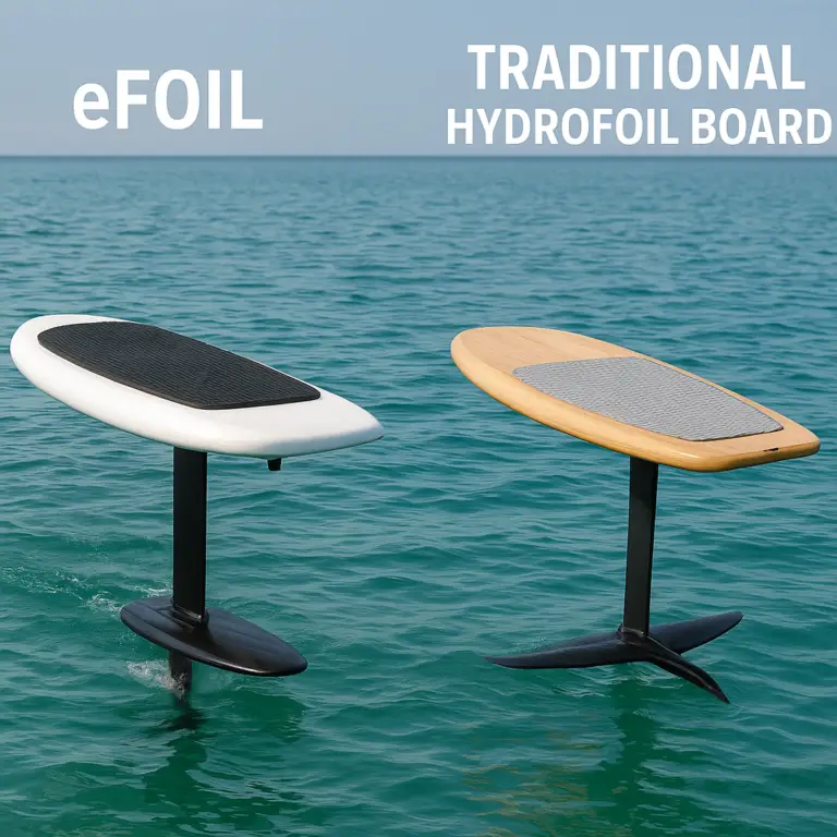 Featured image for eFoil vs. Traditional Hydrofoil 5 Key Differences 2026