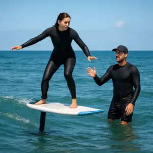 Featured image for Learning to Hydrofoil Surf 15 Steps to Flight